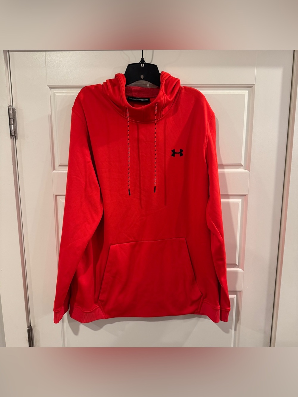 Under Armour Men’s UA Cold Gear Storm Red Hooded Sweatshirt Size 2XL